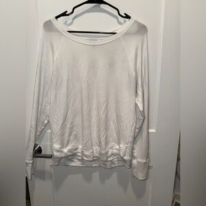Athleta - Mindset Sweatshirt - White - Size M